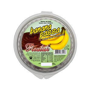 Banana passa com cobertura 125g